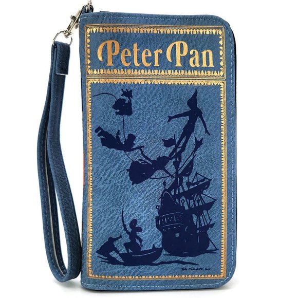 Peter Pan Book Cover Wallet - Wristlet - Book Lover Gifts - Novelty Wallets - Picture 1 of 6